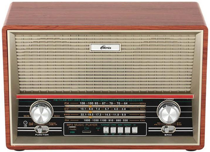 

Радиоприемник Ritmix RPR-102 (бук)