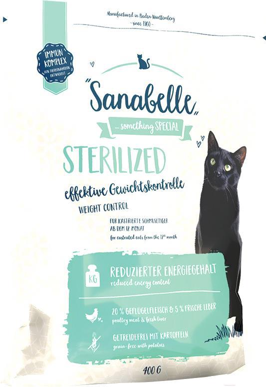 

Корм для кошек Bosch Petfood Sanabelle Sterilized 400г, Sanabelle Sterilized 400г