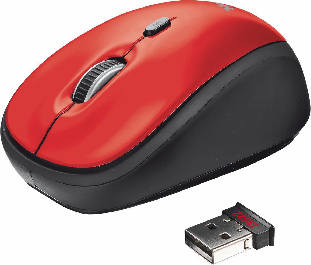 

Мышь Trust Yvi Red [19522], Мышь Trust Yvi 19522 Red