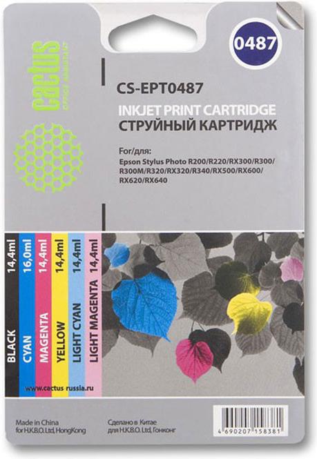 

Картридж для принтера CACTUS CS-EPT0487, CS-EPT0487