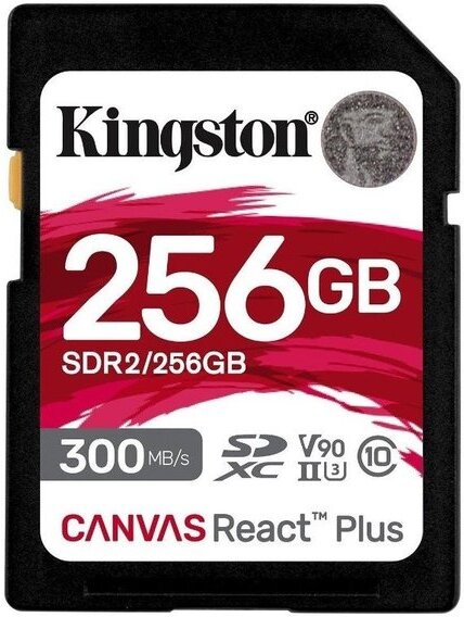 

Карта памяти Kingston SDXC 256Gb Class10 (SDR2/256GB)