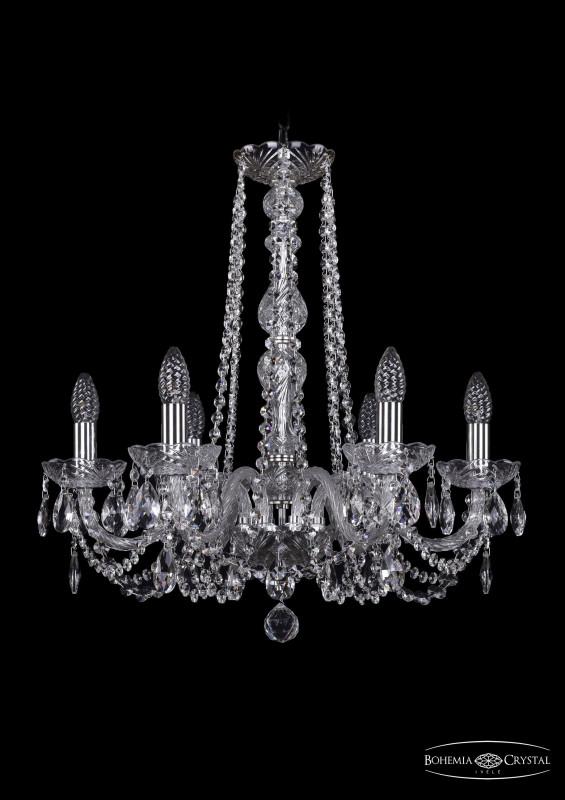 

Подвесная люстра Bohemia Ivele Crystal 1402/6/195/h-58/Ni