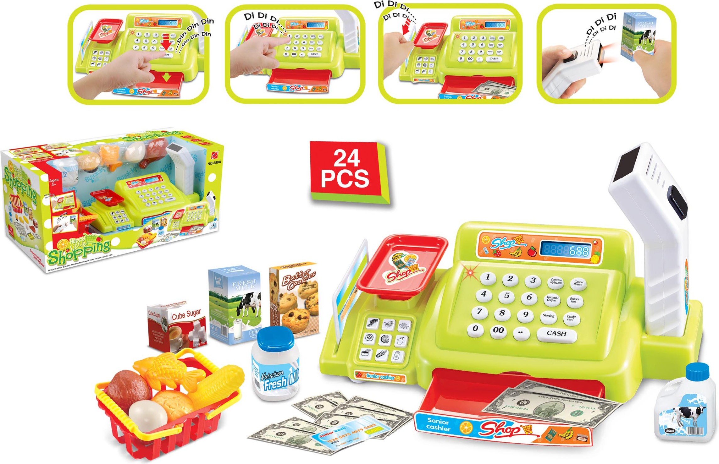 

Игровой набор Guangdong Касса (888A)