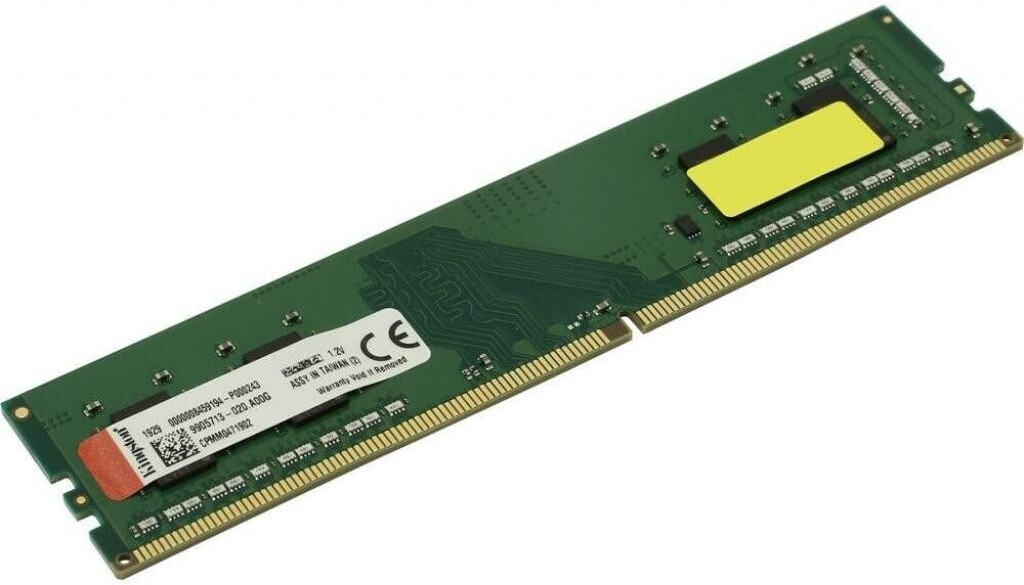 

Оперативная память Kingston DIMM 8GB 3200MHz DDR4 Non-ECC [KVR32N22S6/8], Память DDR4 Kingston KVR32N22S6/8 (CL22)