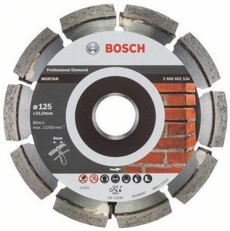 

Алмазный диск Bosch Best for Mortar 125-22.23 [2.608.602.534], Best for Mortar 125-22.23