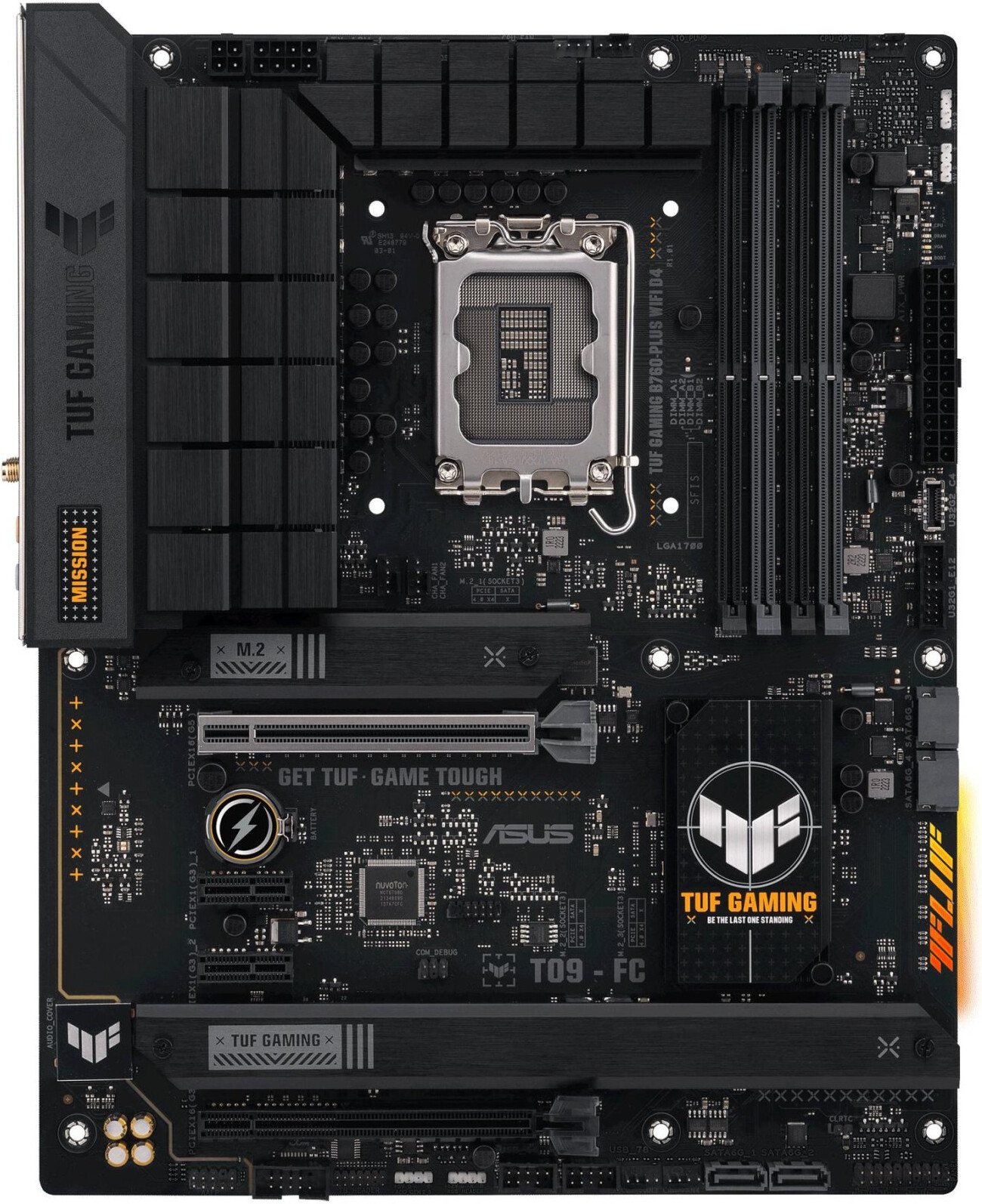 

Материнская плата Asus TUF GAMING B760-PLUS WIFI D4 Soc-1700 Intel B760