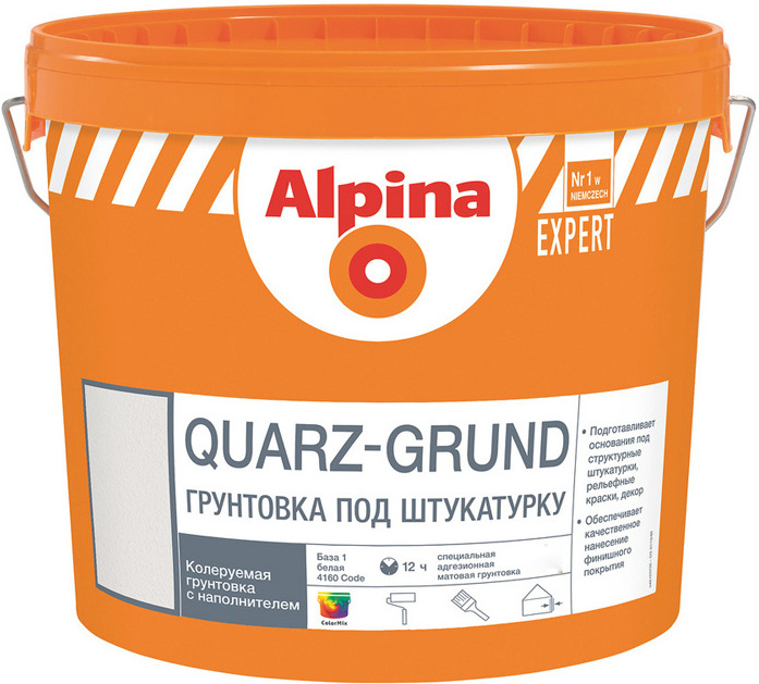 

Грунтовка Alpina Expert Quarz-Grund База 1 4кг