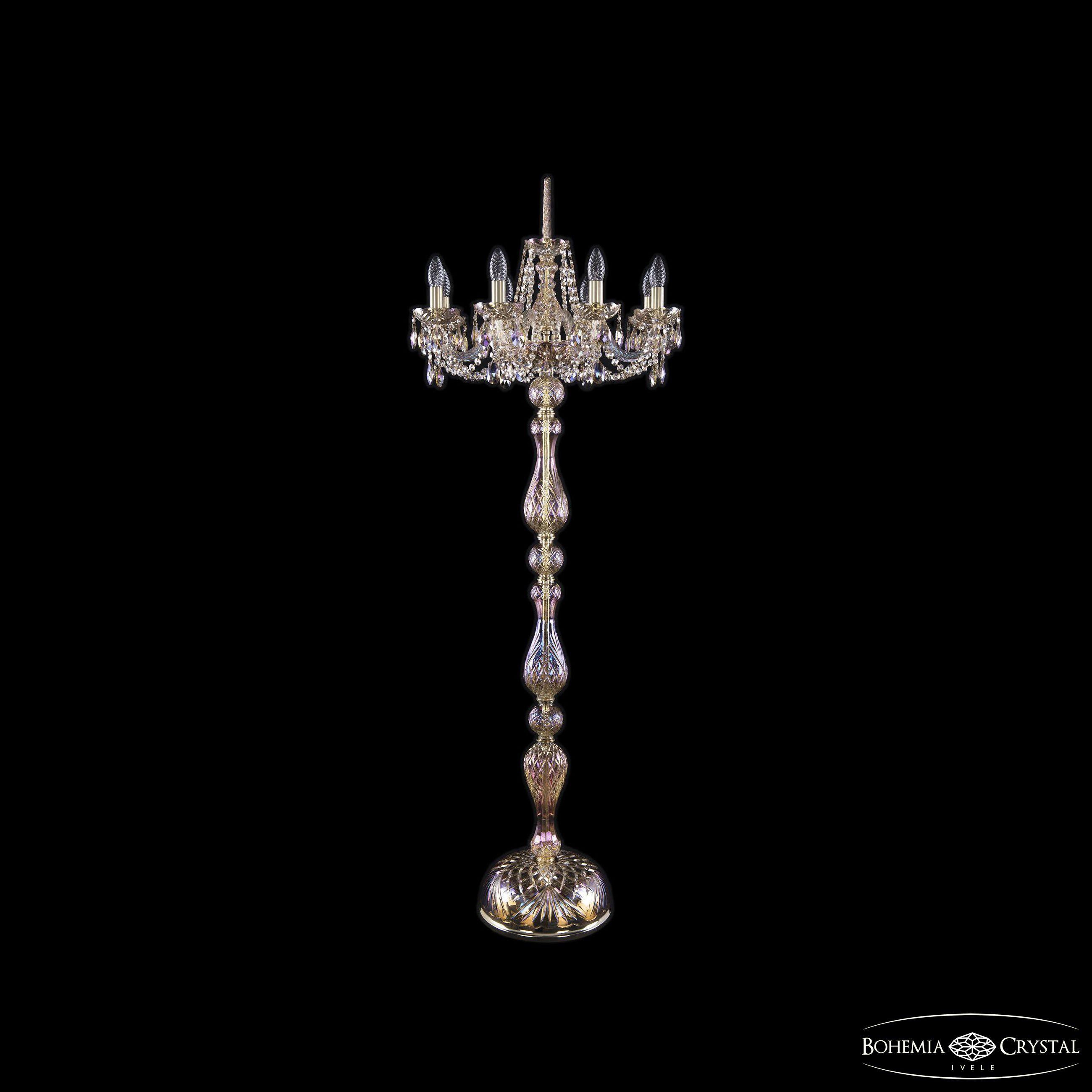 

Торшер Bohemia Ivele Crystal 1402T1/8/195-160 G M801