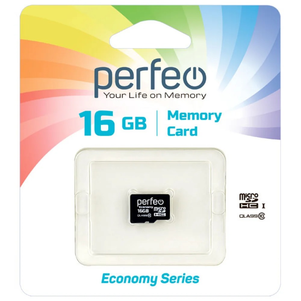 

Карта памяти Perfeo MicroSDHC16GB [PF16GMCSH10ES], Карта памяти Perfeo MicroSDHC16GB PF16GMCSH10ES