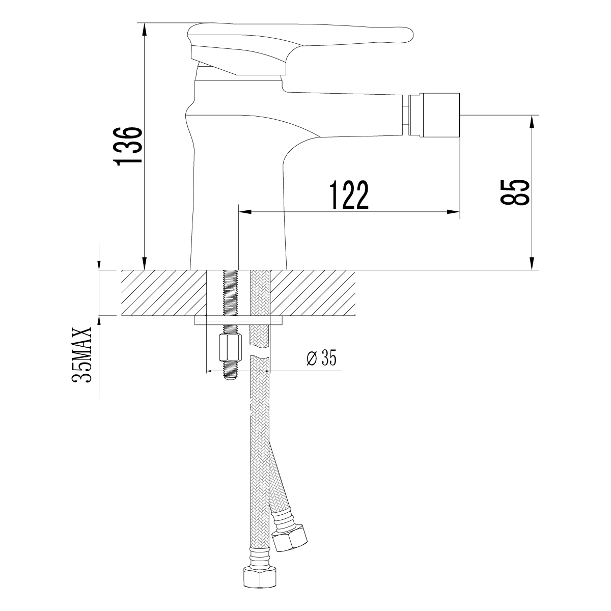

Смеситель LEMARK Status LM4408C, Status