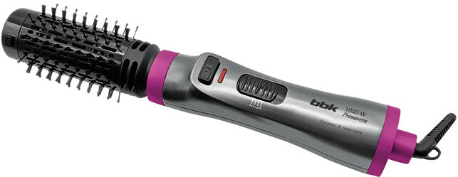 

Фен-щетка BBK BHC1010 черный/серебристый, Фен BBK BHC1010 черный/серебристый