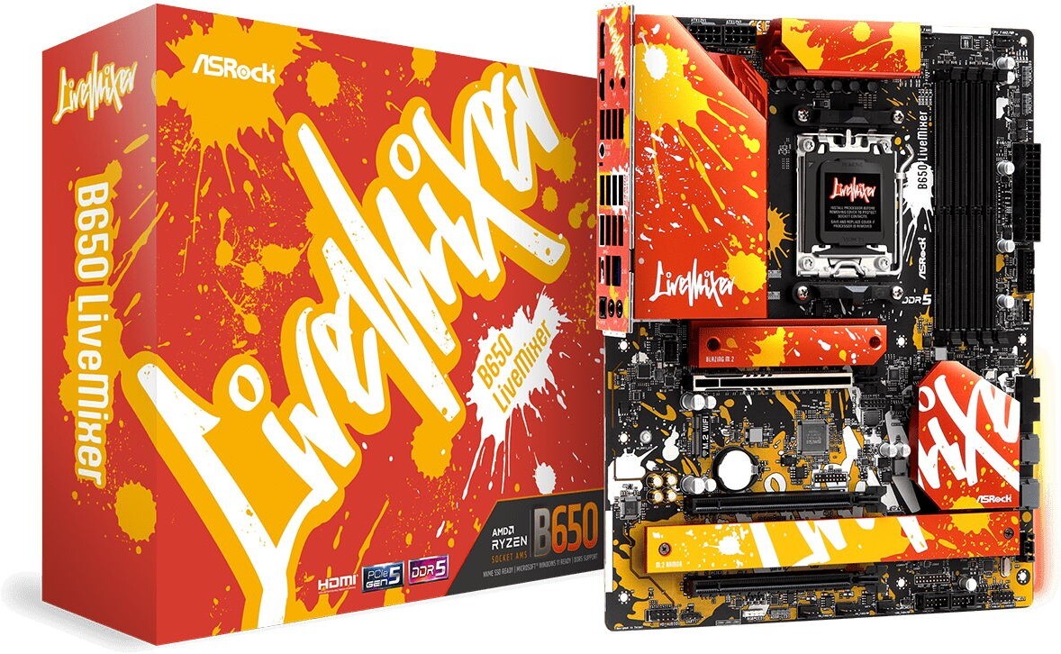 

Материнская плата ASRock B650 LiveMixer