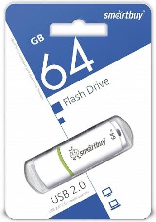 

USB Flash Smart Buy 64GB Crown White (SB64GBCRW-W), 64GB Crown