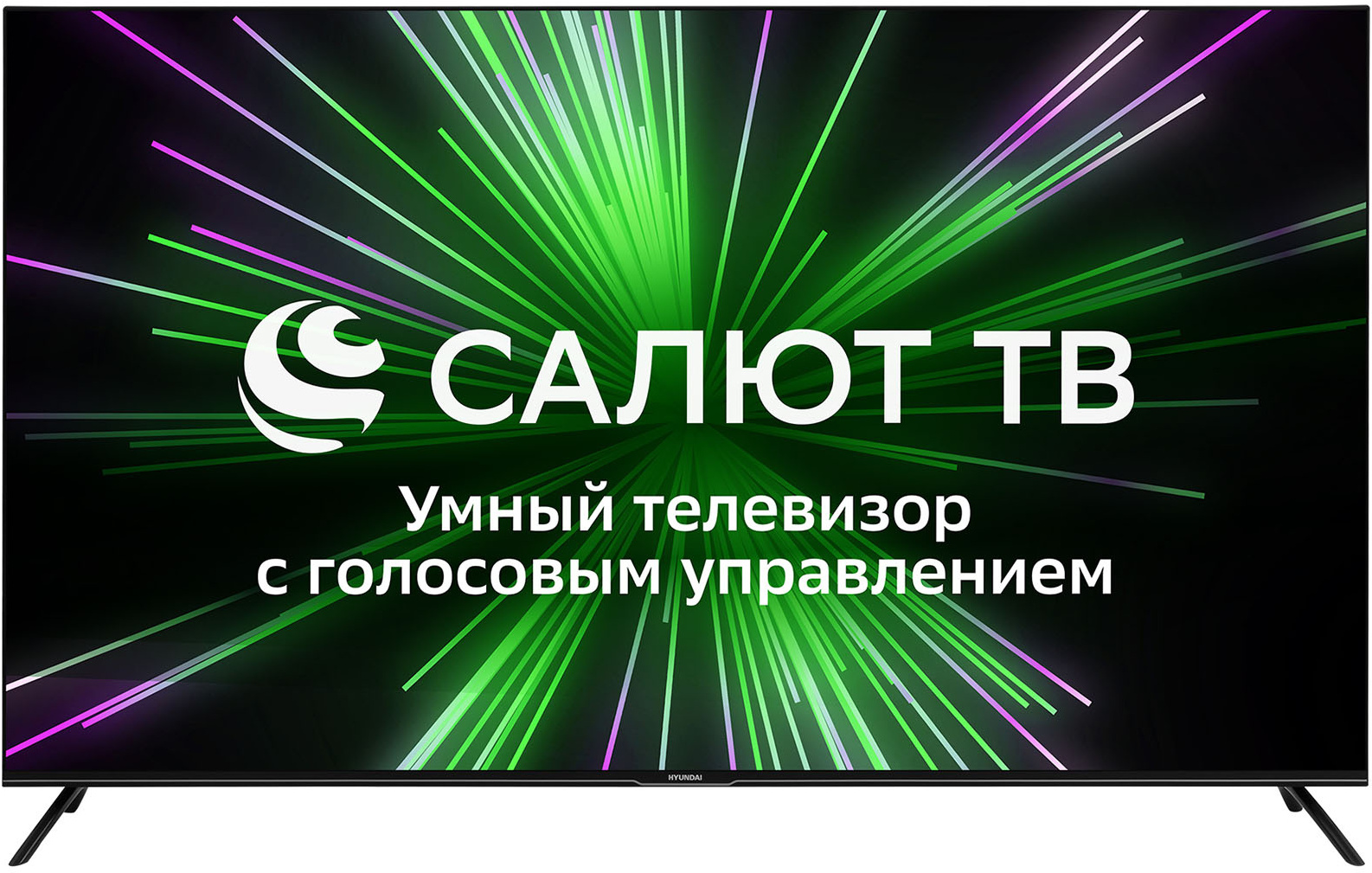 

Телевизор Hyundai H-LED65BU7000 черный