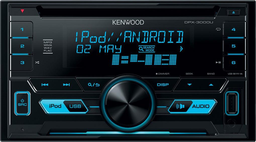 

CD/MP3-магнитола Kenwood DPX-3000U, DPX-3000U