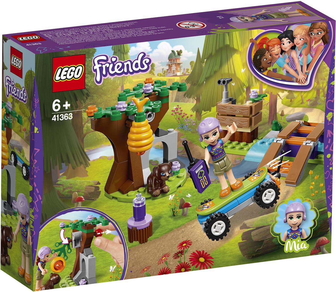 

Конструктор Lego Friends Приключения Мии в лесу 41363, Friends Приключения Мии в лесу