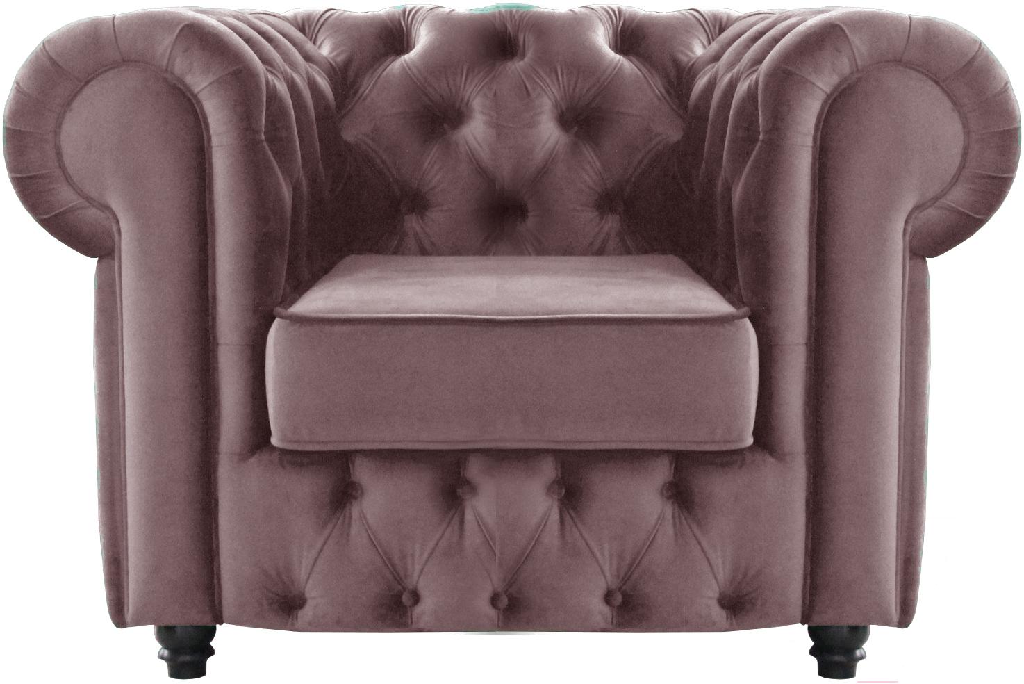 

Кресло Brioli Честерфилд В38 лиловый