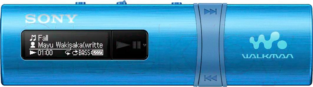 

USB-плеер Sony NWZ-B183FL (4Gb, голубой), NWZ-B183FL