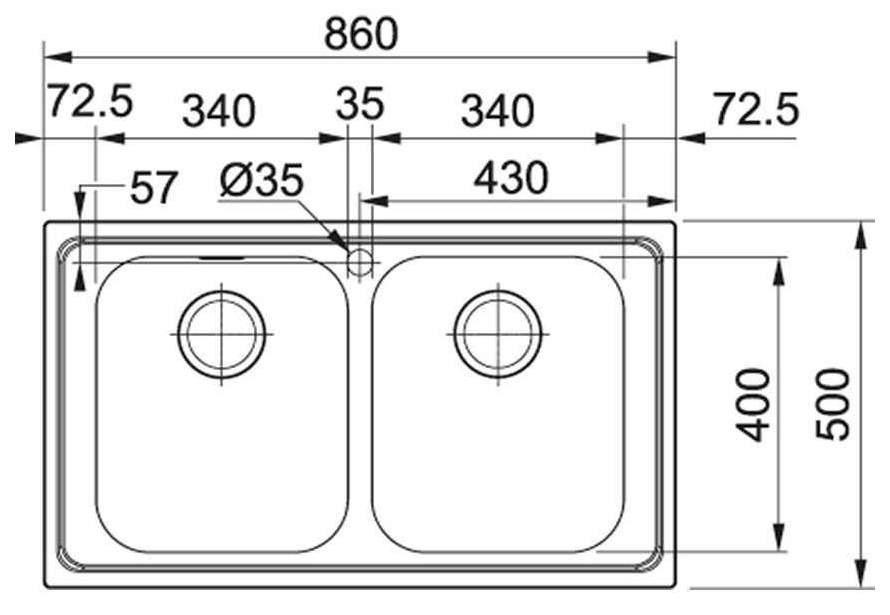 

Кухонная мойка Franke SRX 620 [101.0356.666], SRX 620