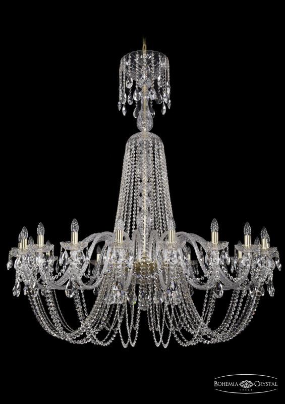 

Подвесная люстра Bohemia Ivele Crystal 1402/20/530/XL-164/G