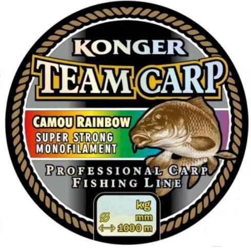 

Леска монофильная KONGER TEAM CARP CAMOU 1000 м 0,35 мм Rainbow [235001035], Леска монофильная KONGER TEAM CARP CAMOU 1000 м 0,35 мм 235001035 Rainbow