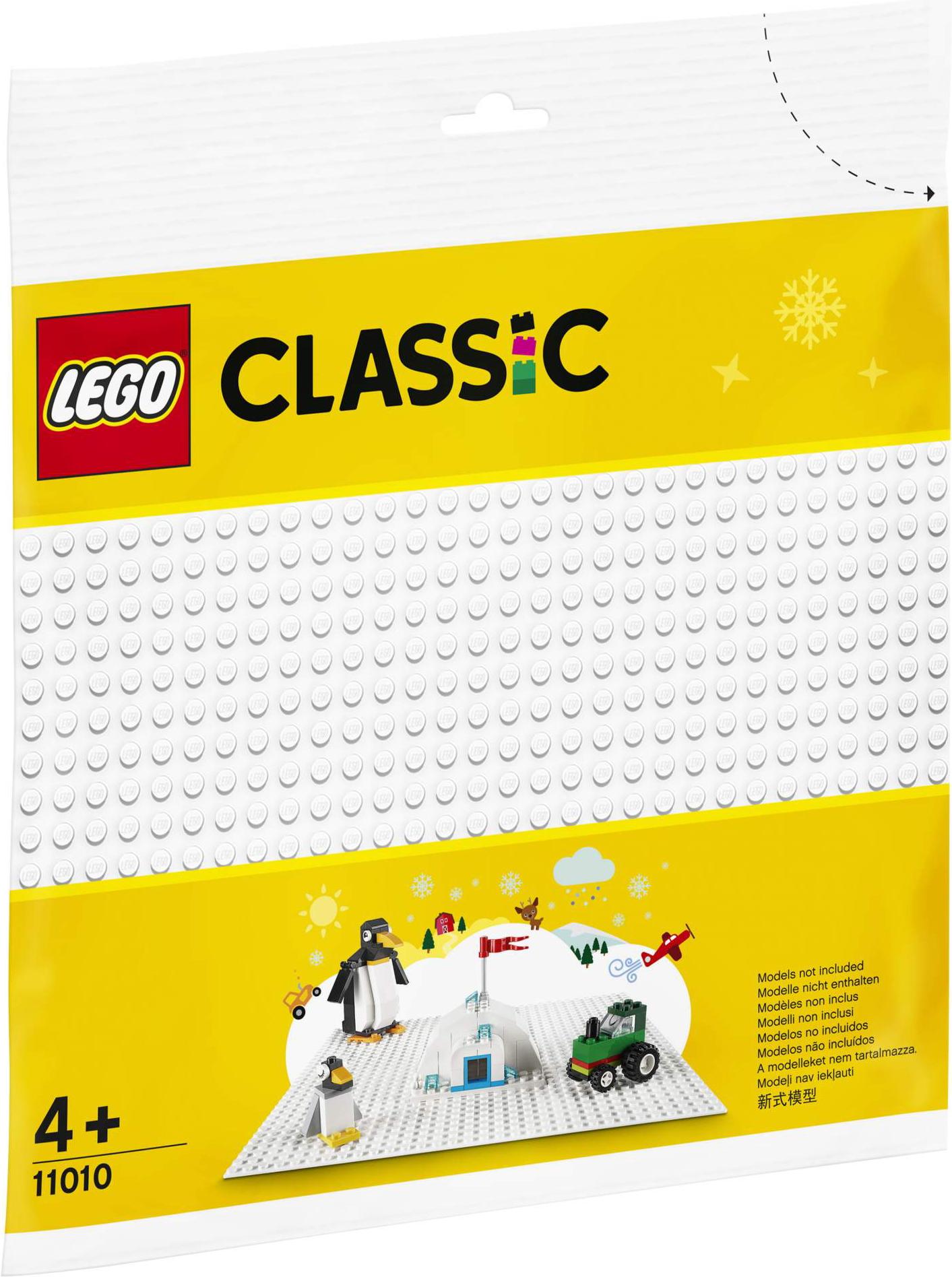 

Конструктор LEGO CLASSIC Белая базовая пластина [11010], Конструктор LEGO CLASSIC Белая базовая пластина 11010