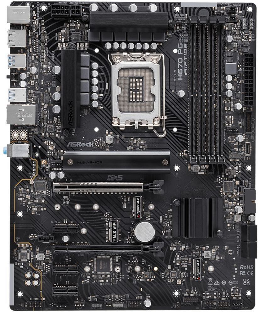 

Материнская плата ASRock H670 PG Riptide [H670], Материнская плата ASRock H670 PG Riptide