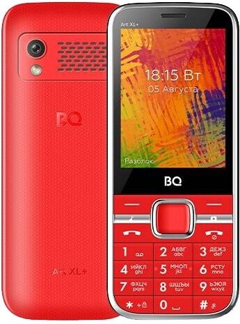 

Мобильный телефон BQ-Mobile 2838 Art XL+ Red [2838 Art XL+ Red], Мобильный телефон BQ-Mobile 2838 Art XL+ Red