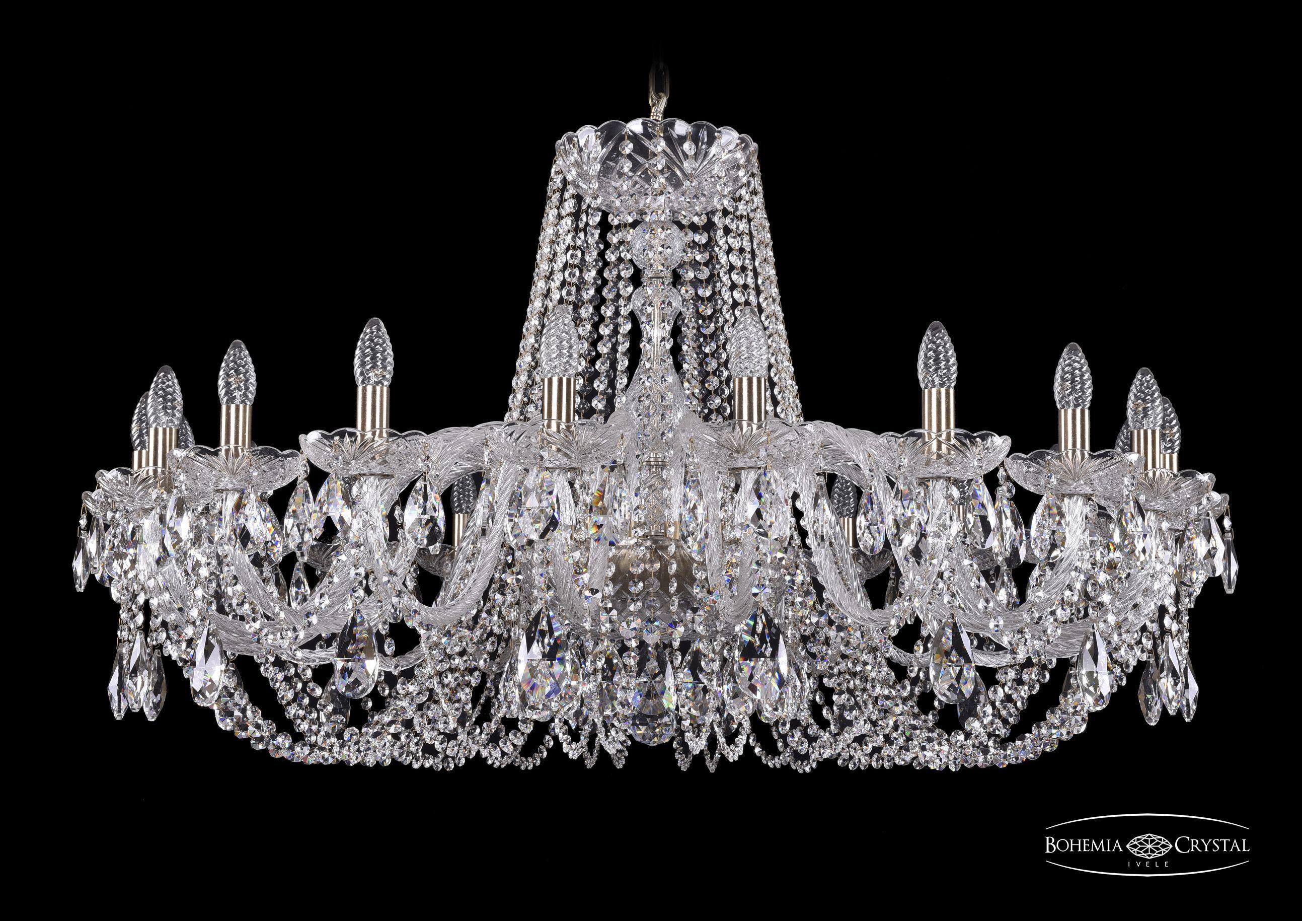 

Подвесная люстра Bohemia Ivele Crystal 1402/20/400/Pa
