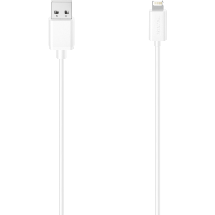 

Кабель для компьютера Hama H-200623 USB (m)-Lightning (m) 1.5м белый [00200623], Hama H-200623 USB (m)-Lightning (m) 1.5м 00200623 белый