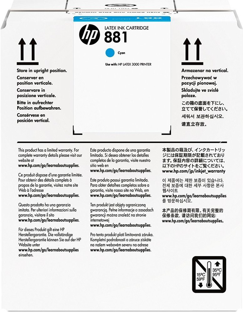 

Картридж HP 881 Cyan [CR331A], Картридж HP 881 CR331A Cyan