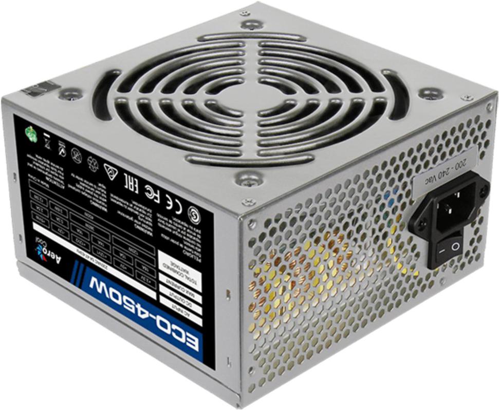 

Блок питания для компьютера AeroCool Cs-102 ECO-450W, Cs-102 ECO-450W