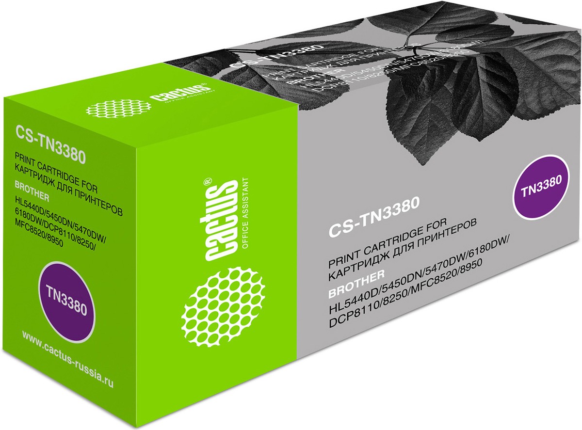 

Картридж CACTUS CS-TN3380 Black, Картридж Cactus CS-TN3380 Black