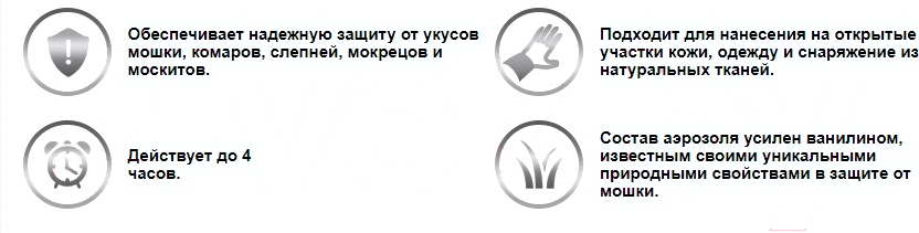 

Спрей от насекомых Gardex Extreme 0151 100мл