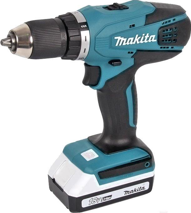 

Дрель-шуруповерт Makita DF457DWLE, Электродрель Makita DF457DWLE