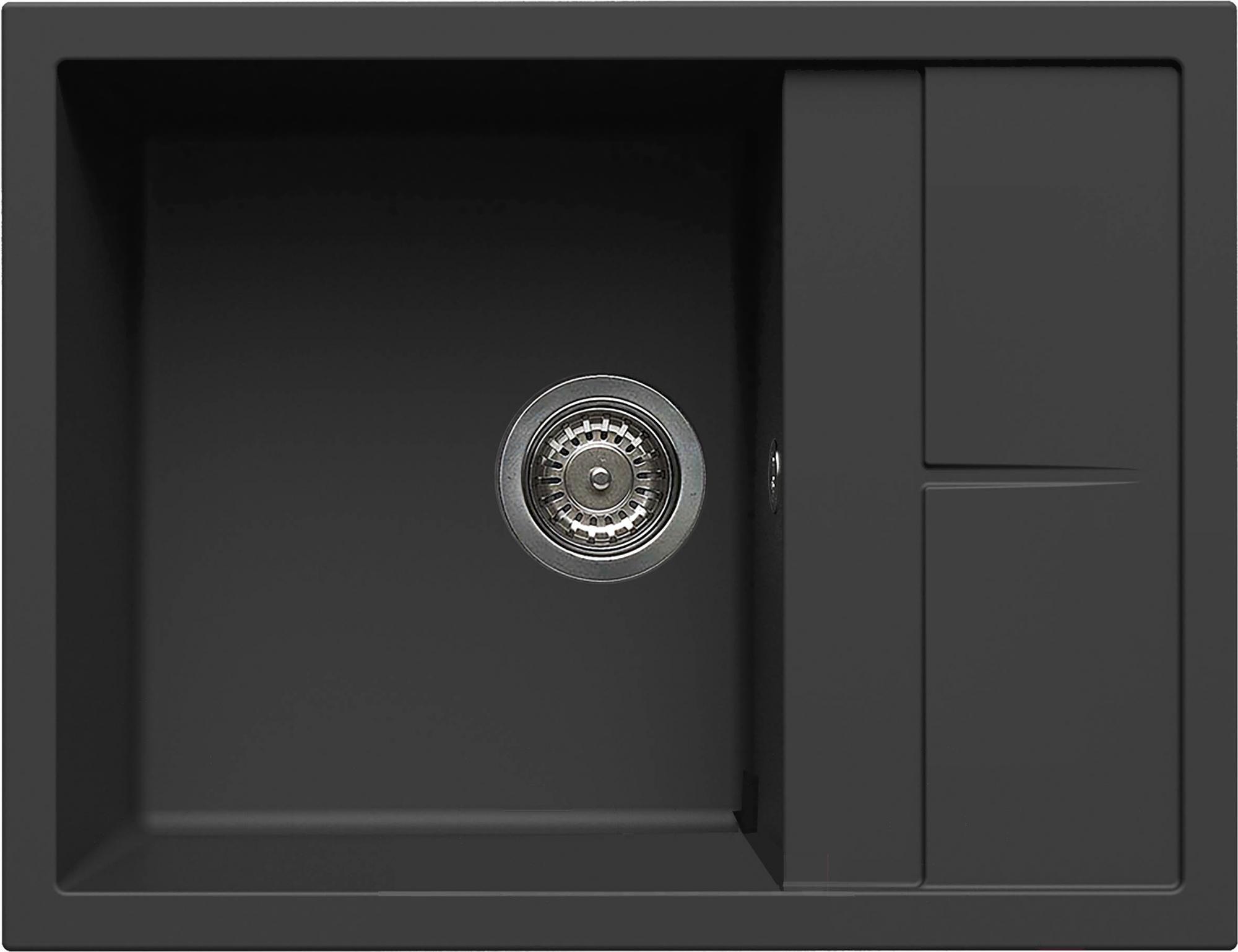 

Кухонная мойка Elleci Unico 125 G40 Full Black [LGU12540], Кухонная мойка Elleci Unico 125 Full Black 40