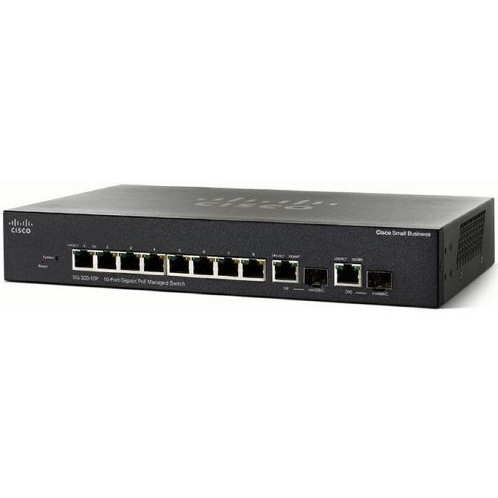 

Коммутатор Cisco SG350-10-K9-EU, SG350-10-K9-EU