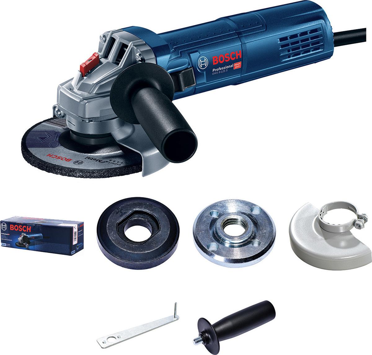 

Угловая шлифмашина Bosch GWS 9-125 S [0601396122], GWS 9-125 S