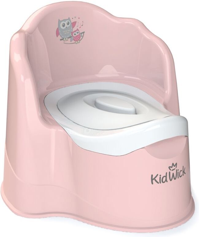 

Горшок детский Kidwick Трон розовый/белый (KW070302)