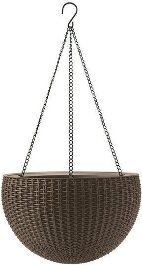 

Кашпо Keter Rattan Style капучино [40095437050674], Кашпо Keter Rattan Style Hanging (230502)