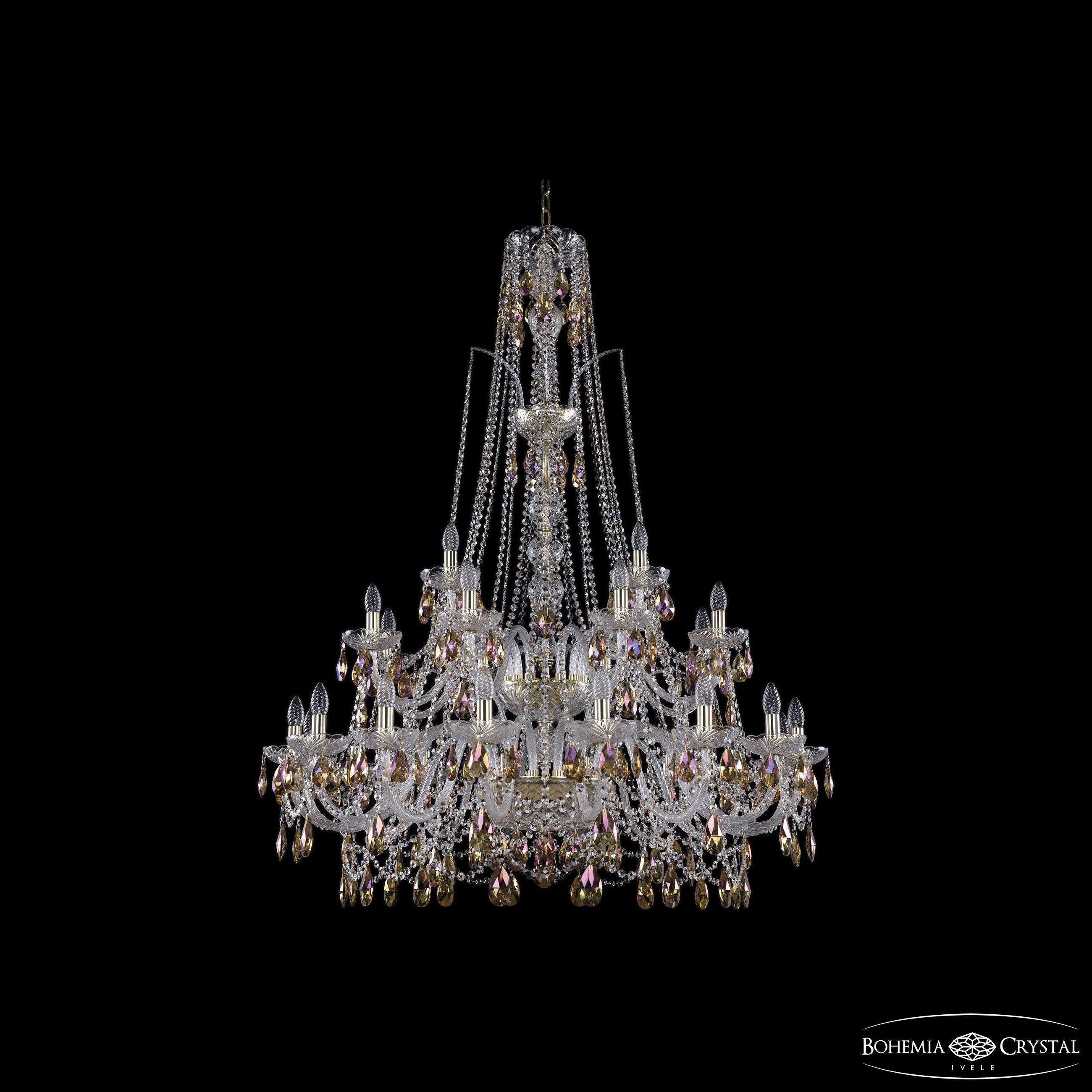 

Подвесная люстра Bohemia Ivele Crystal 1411/16+8+4/400/XL-150/2d G K777