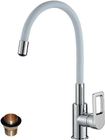 

Смеситель Rossinka Silvermix Z35-35U (белый/хром)