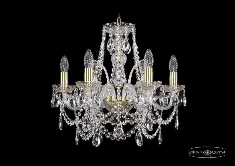 

Подвесная люстра Bohemia Ivele Crystal 1411/6/160/G