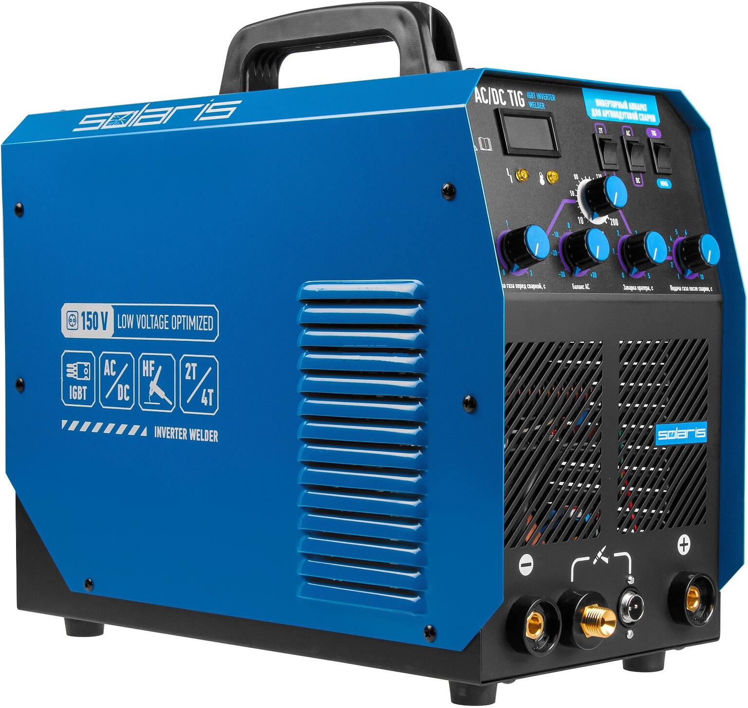 

Сварочный инвертор Solaris TIG-220 AC/DC