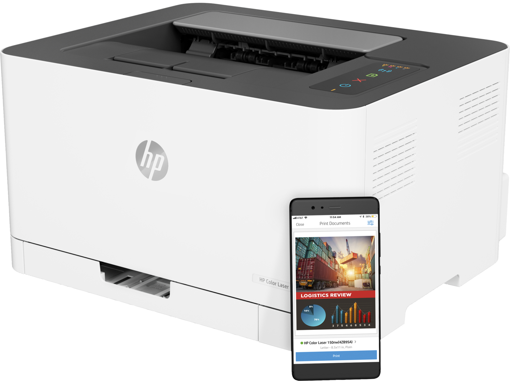 

Лазерный принтер HP Color Laser 150nw