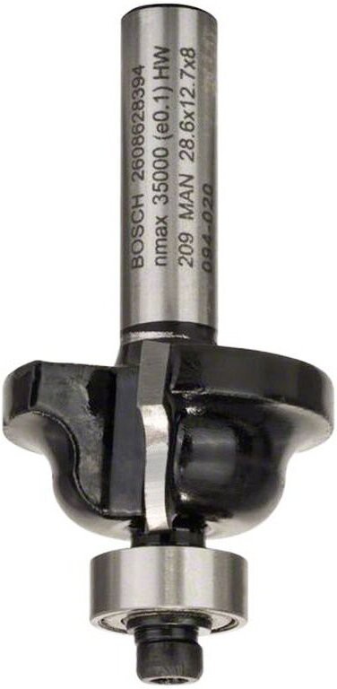 

Фреза Bosch 2.608.628.394, Фреза Bosch 8 мм R1 4 мм L 12.7/54 м 2.608.628.394