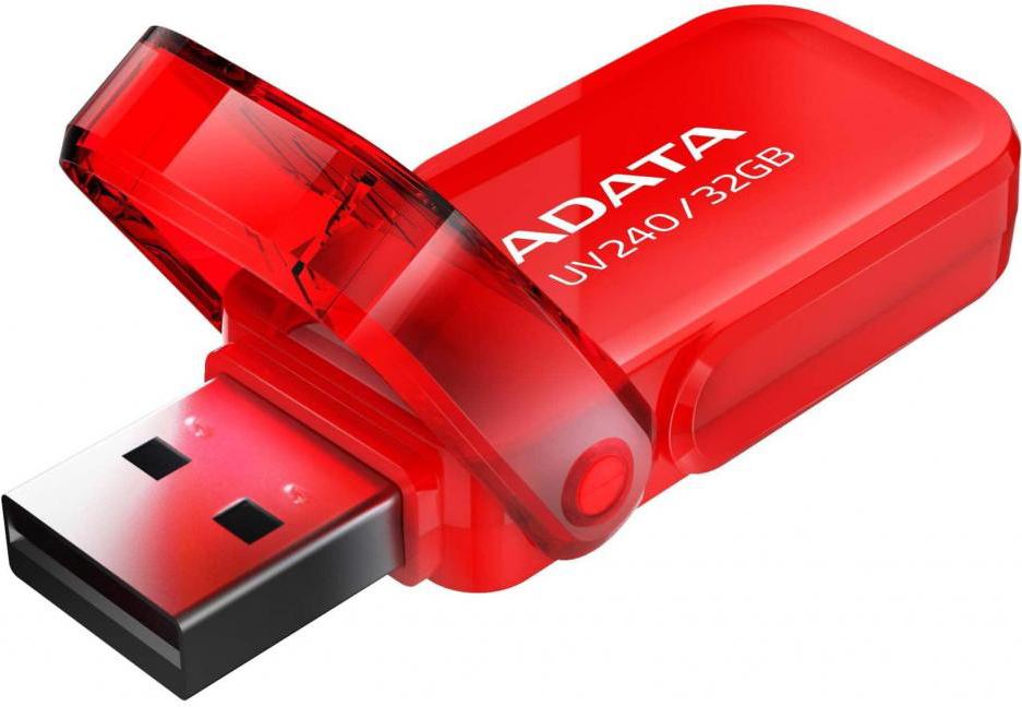 

Usb flash A-Data DashDrive UV240 32GB Red, DashDrive UV240 32GB