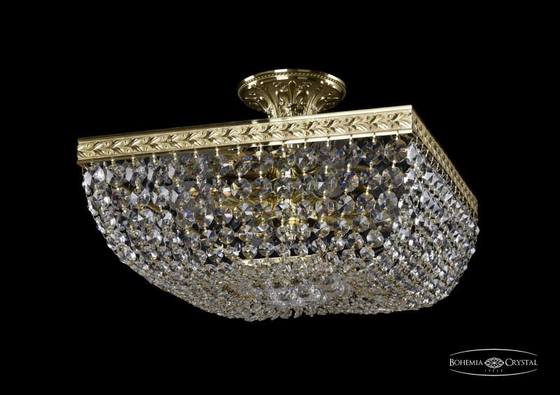 

Люстра на штанге Bohemia Ivele Crystal 19282/35IV G