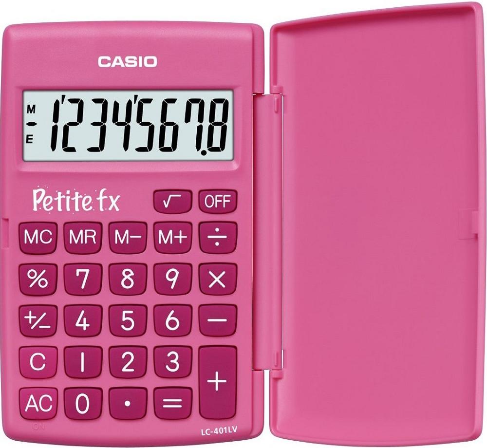 

Калькулятор Casio LC-401LV-PK розовый, LC-401LV-PK