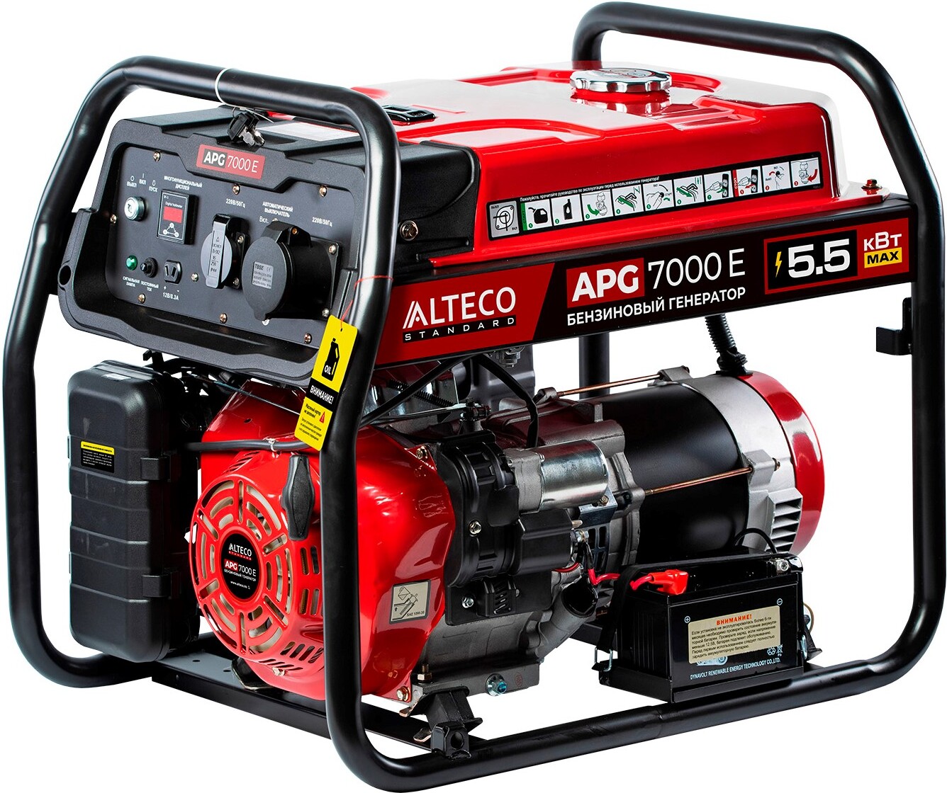 

Бензиновый генератор Alteco Standard APG 7000E N